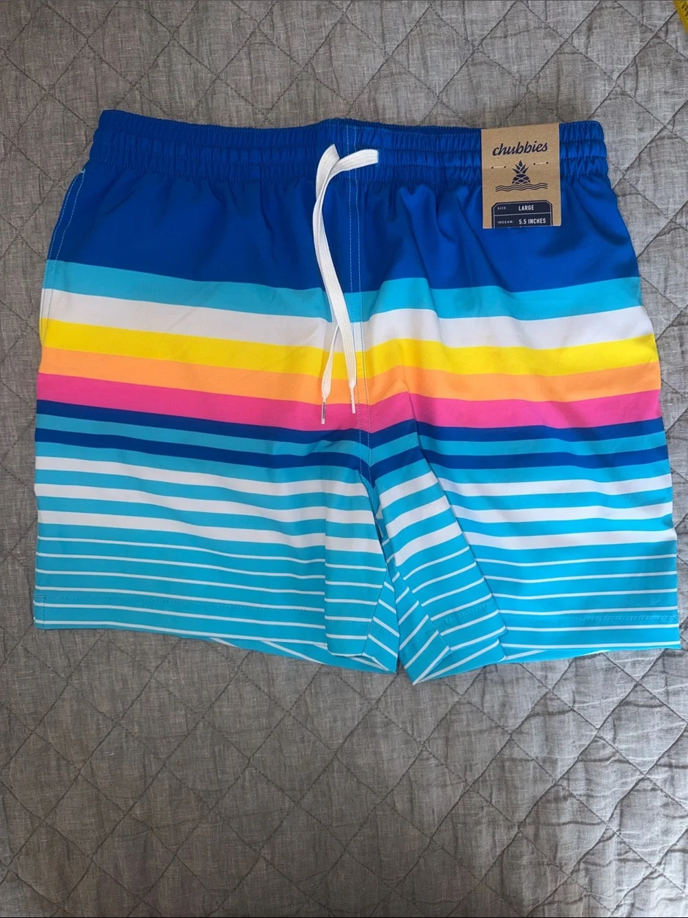 Mens Chubbies Newport 5.5” swim shorts